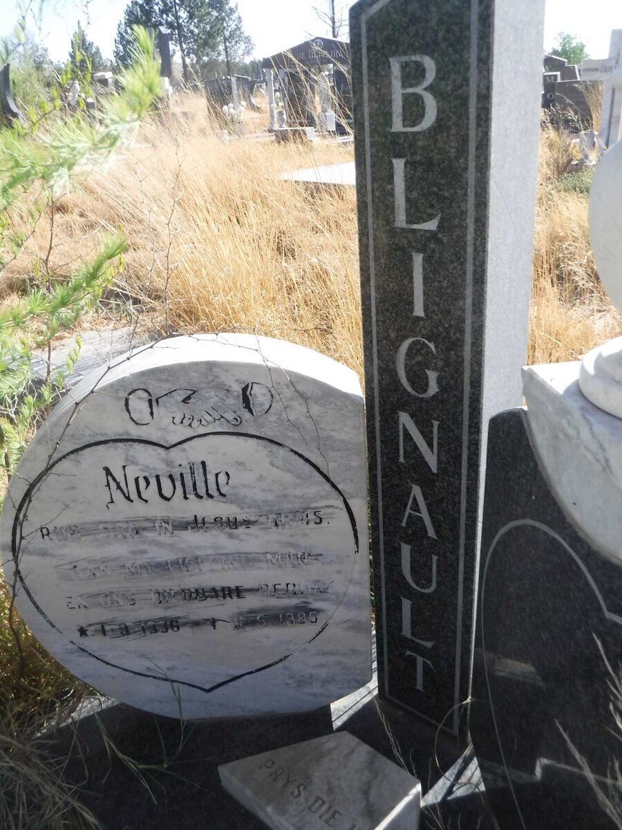 BLIGNAULT Neville 1936-1986