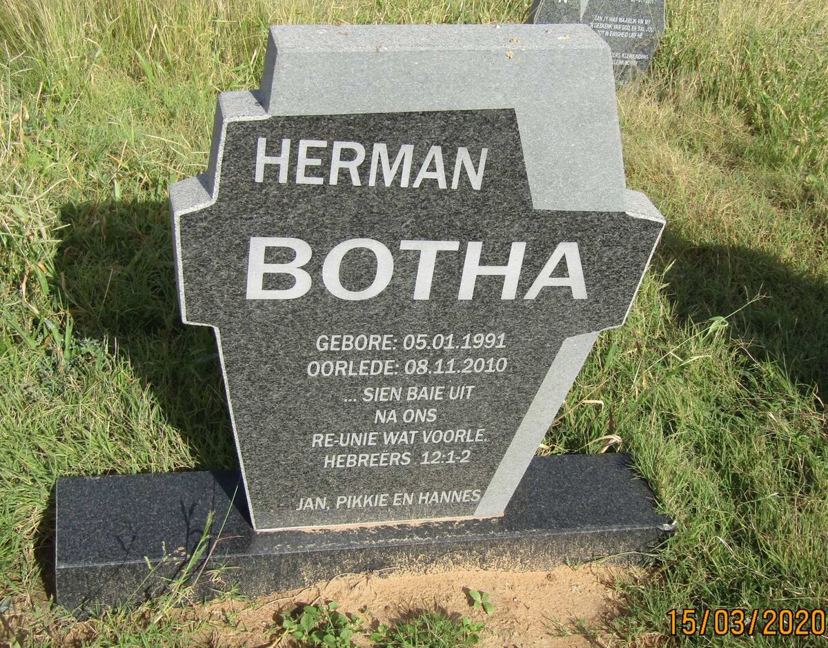 BOTHA Herman 1991-2010