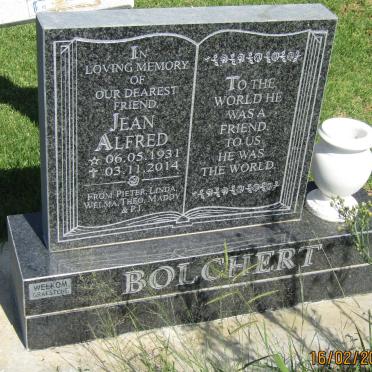 BOLCHERT Jean Alfred 1931-2014