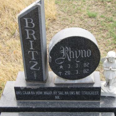 BRITZ Rhyno 1982-1982