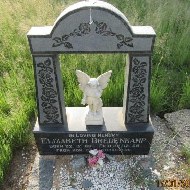BREDENKAMP Elizabeth 1968-1968