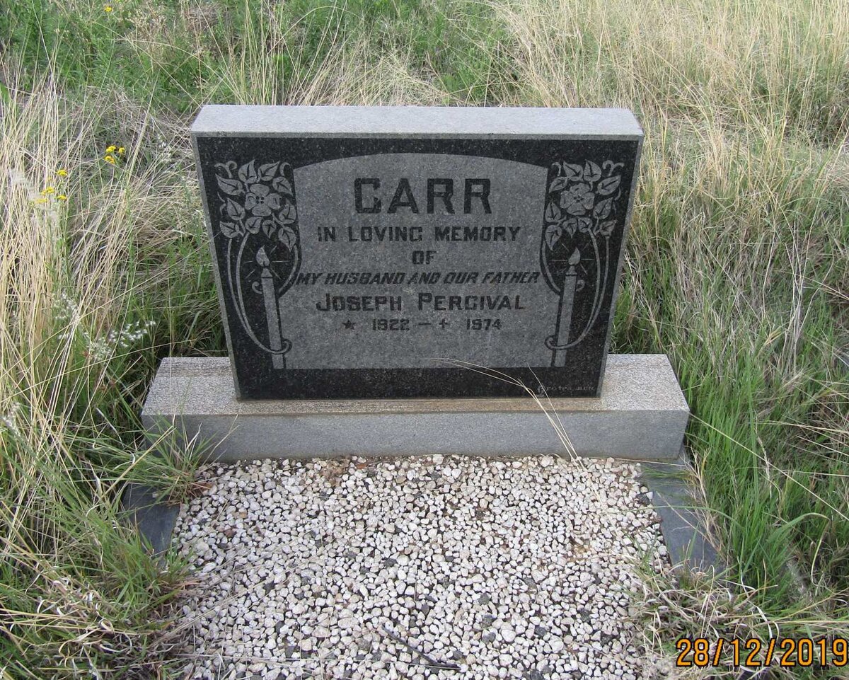 CARR Joseph Percival 1922-1974