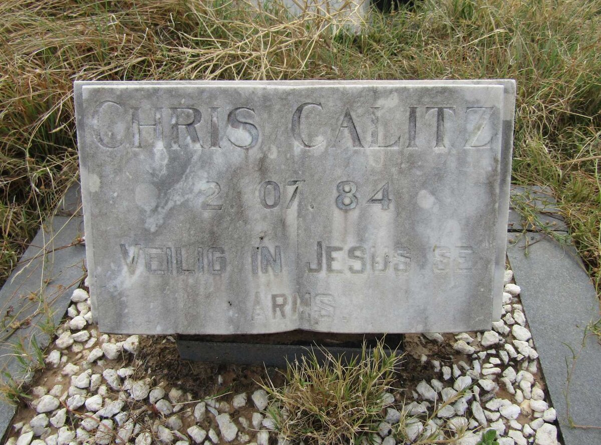 CALITZ Chris 1984-1984