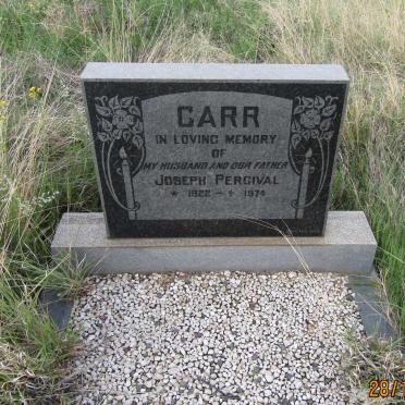 CARR Joseph Percival 1922-1974