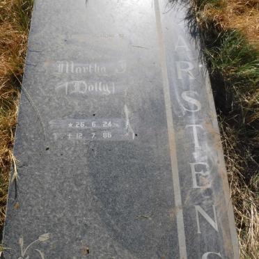 CARSTENS Martha J. 1924-1986