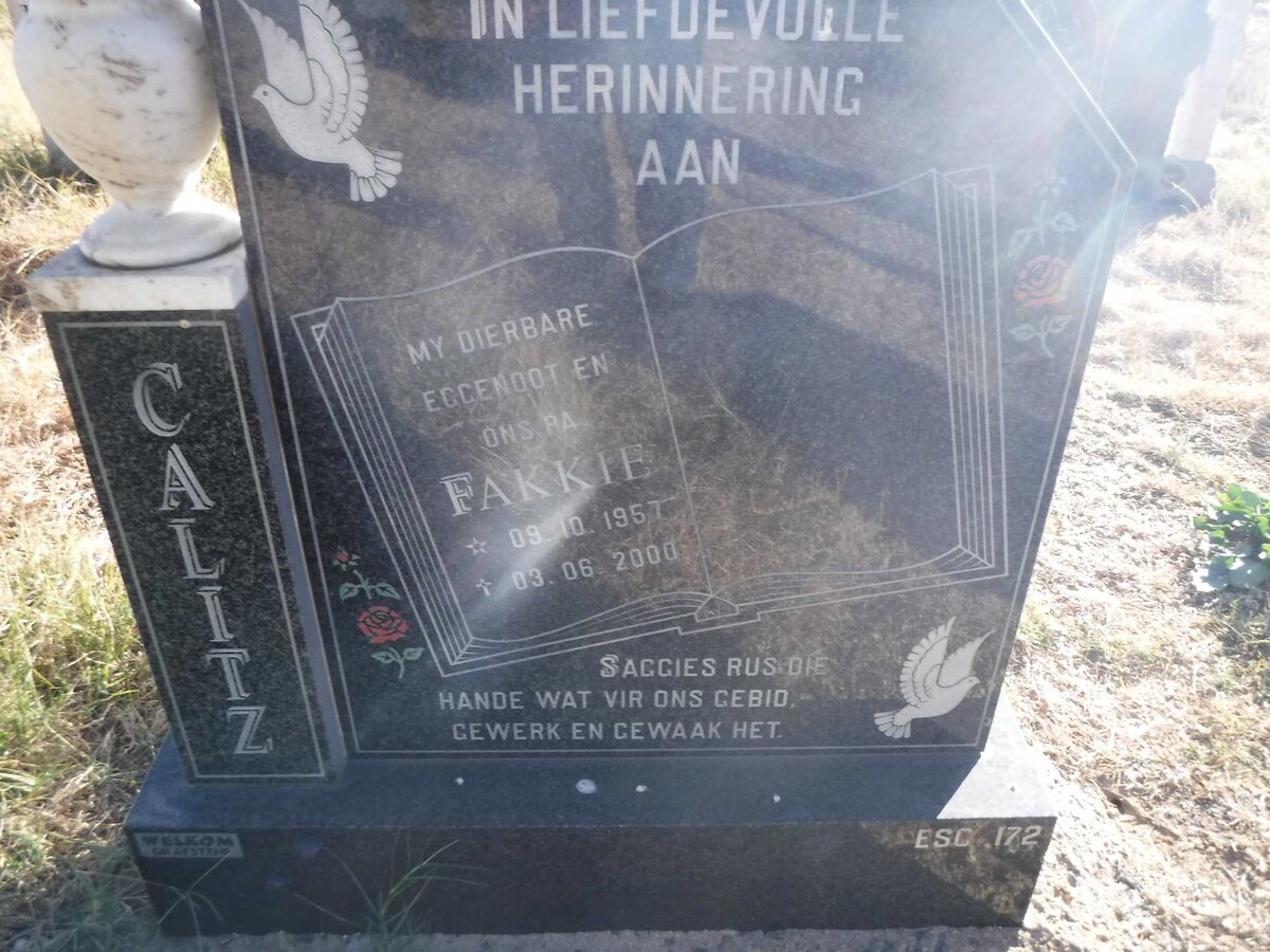 CALITZ Fakkie 1957-2000