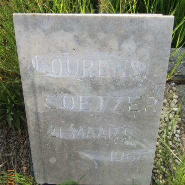 COETZER Lourensia 1966-1966