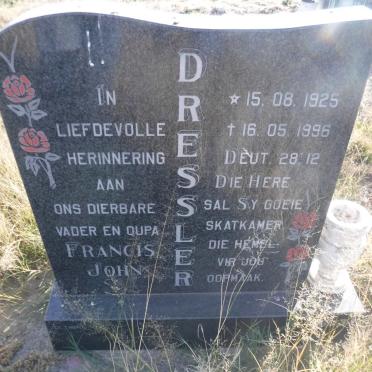DRESSLER Francis John 1925-1996