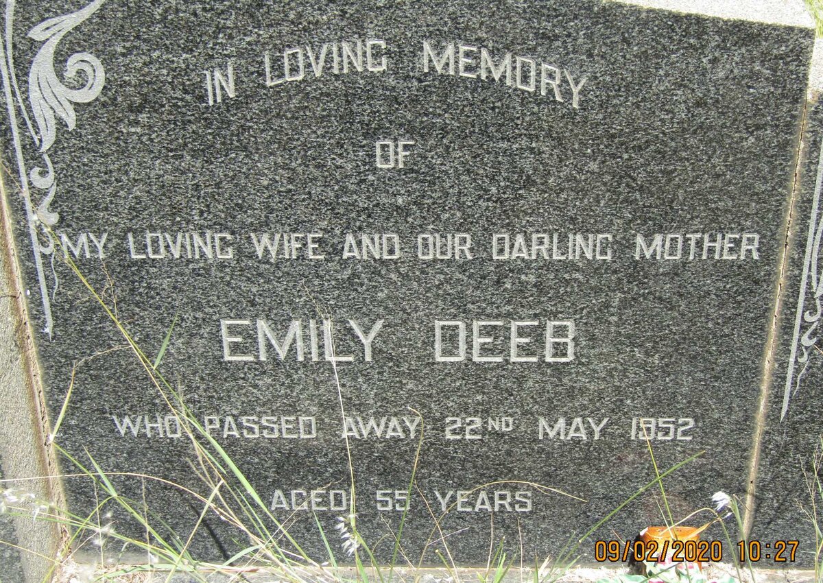 DEEB Emily -1952