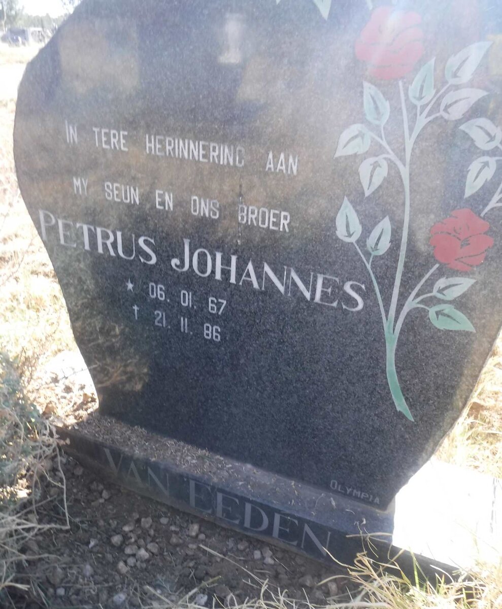 EEDEN Petrus Johannes, van 1967-1986