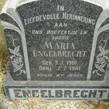 ENGELBRECHT Maria 1961-1961
