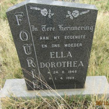 FOURIE Ella Dorothea 1948-1969