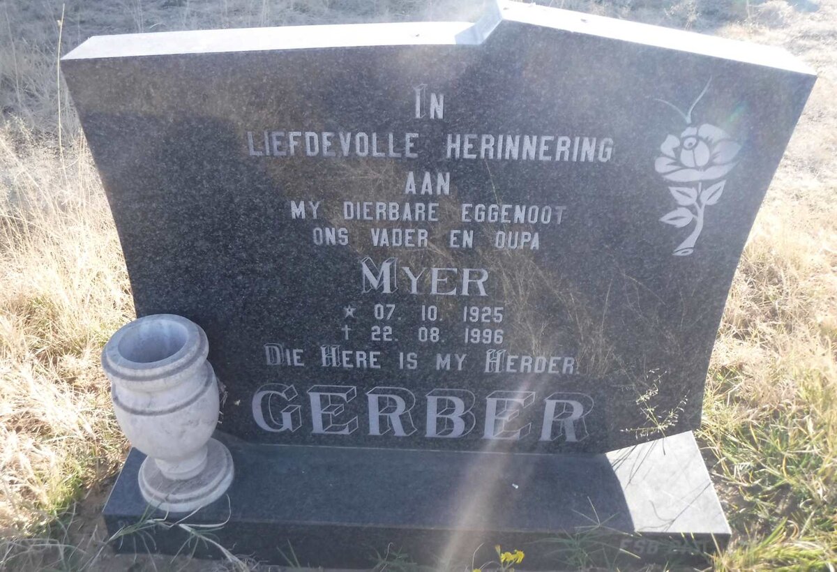 GERBER Myer 1925-1996