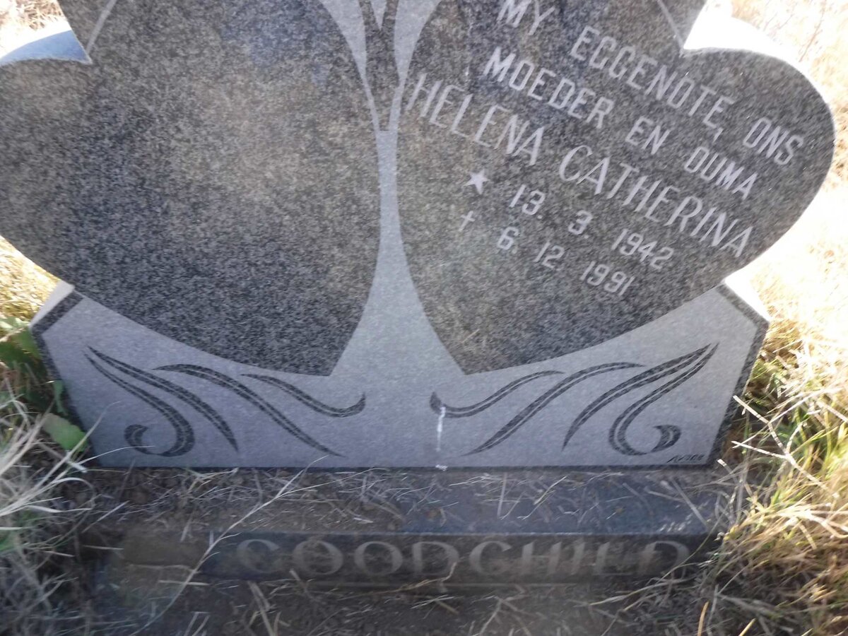 GOODCHILD Helena Catherina 1942-1991