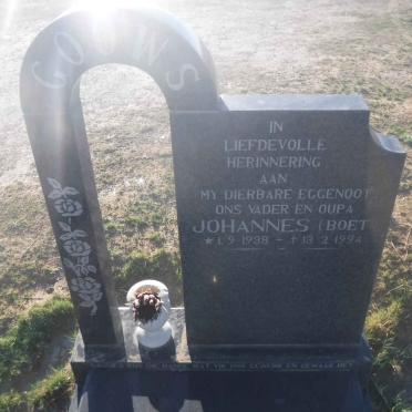 GOUWS Johannes 1938-1994