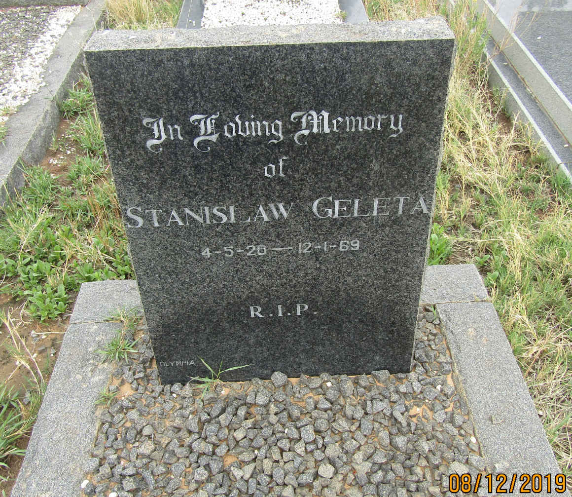 GELETA Stanislaw 1920-1969