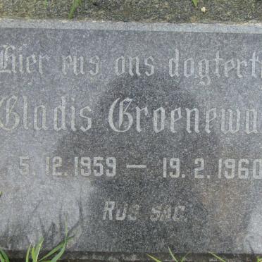 GROENEWALD Gladis 1959-1960