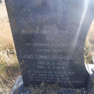 GROBLER Lucas Cornelius 1923-1979