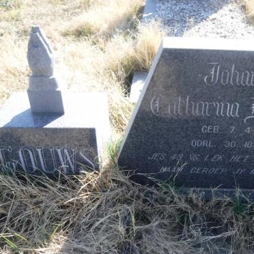 GOUWS Jacobus Petrus Johannes 1905-1992 &amp; Johanna Catharina ERASMUS 1912-1984