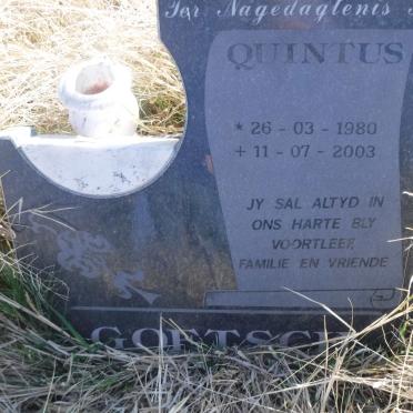 GOETSCH Quintus 1980-2003