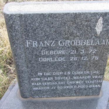 GROBBELAAR Franz 1972-1975