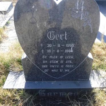 HARMSE Gert 1952-1988
