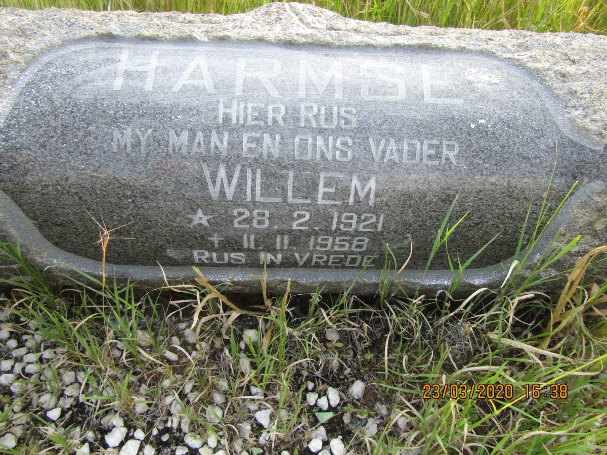 HARMSE Willem 1921-1958