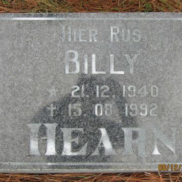 HEARN Billy 1940-1992