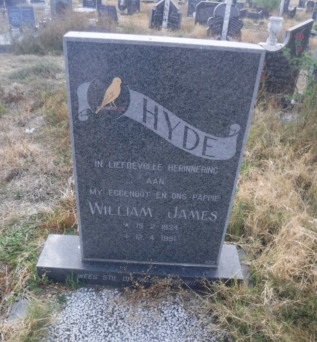 HYDE William James 1934-1991