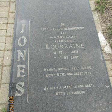 JONES Lourraine 1953-2005