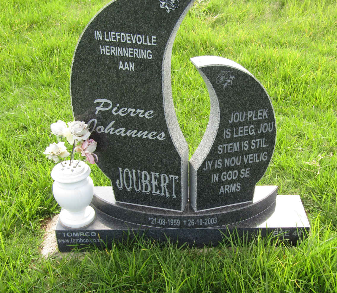 JOUBERT Pierre Johannes 1959-2003