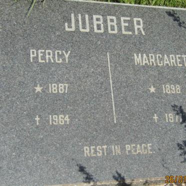 JUBBER Percy 1887-1964 &amp; Margaret 1898-1977