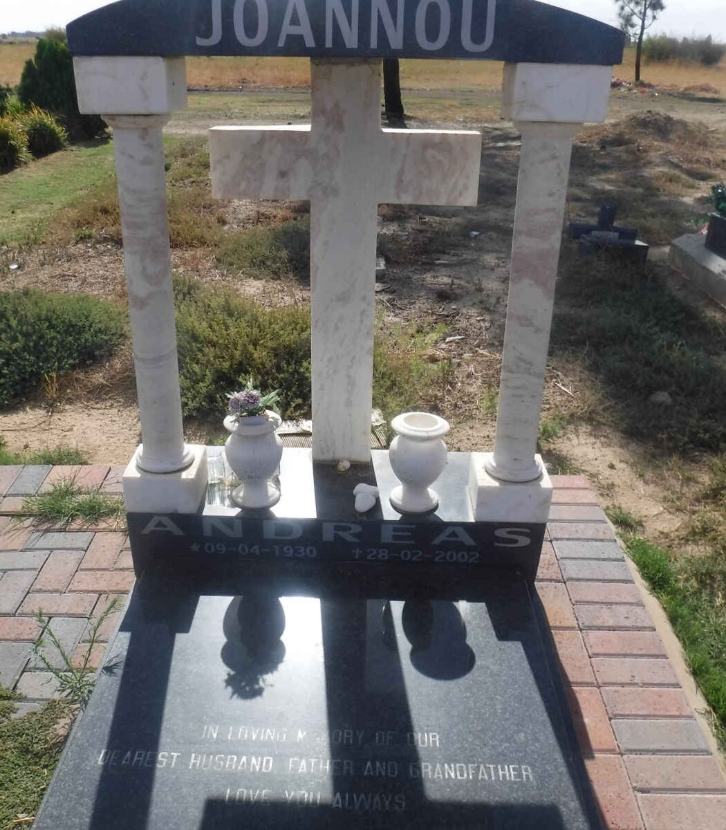 JOANNOU Andreas 1930-2002