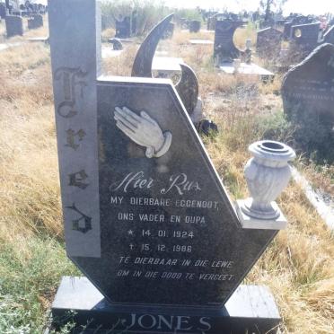 JONES Fred 1924-1986