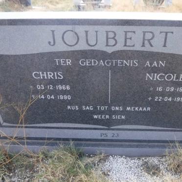 JOUBERT Chris 1966-1990 &amp; Nicolene 1963-1990