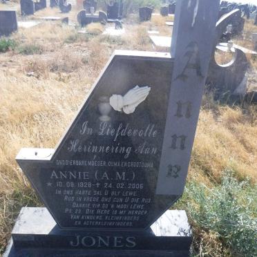 JONES A.M. 1928-2005