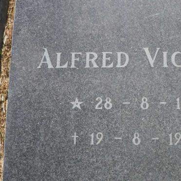 JONGH Alfred Victor, de 1919-1990 &amp; Isabella Elizabeth 1924-2014