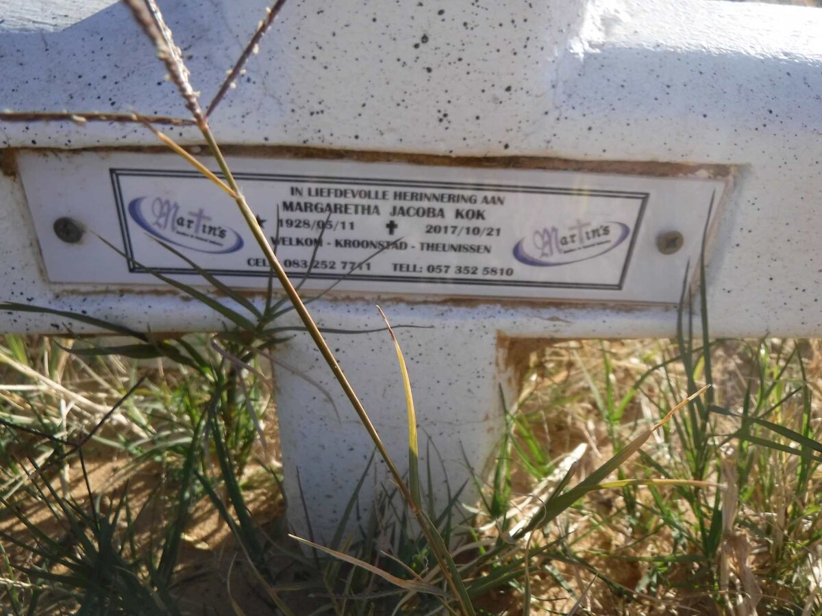 KOK Margaretha Jacoba 1928-2017
