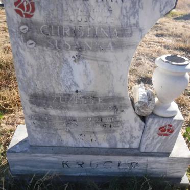 KRUGER Christina Susanna 1971-1993