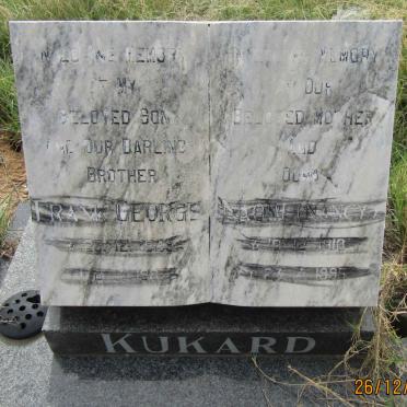 KUKARD Naomi 1910-1995 :: KUKARD Frank George 1949-1987