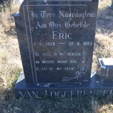 LOGGERENBERG Eric, van 1926-1993