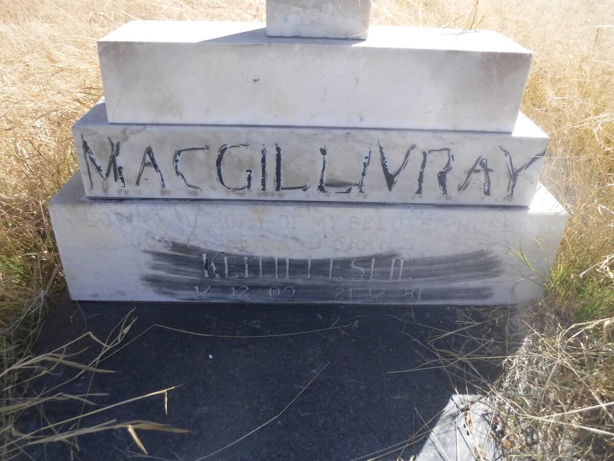 MACGILLIVRAY Keith Leslie 1909-1981