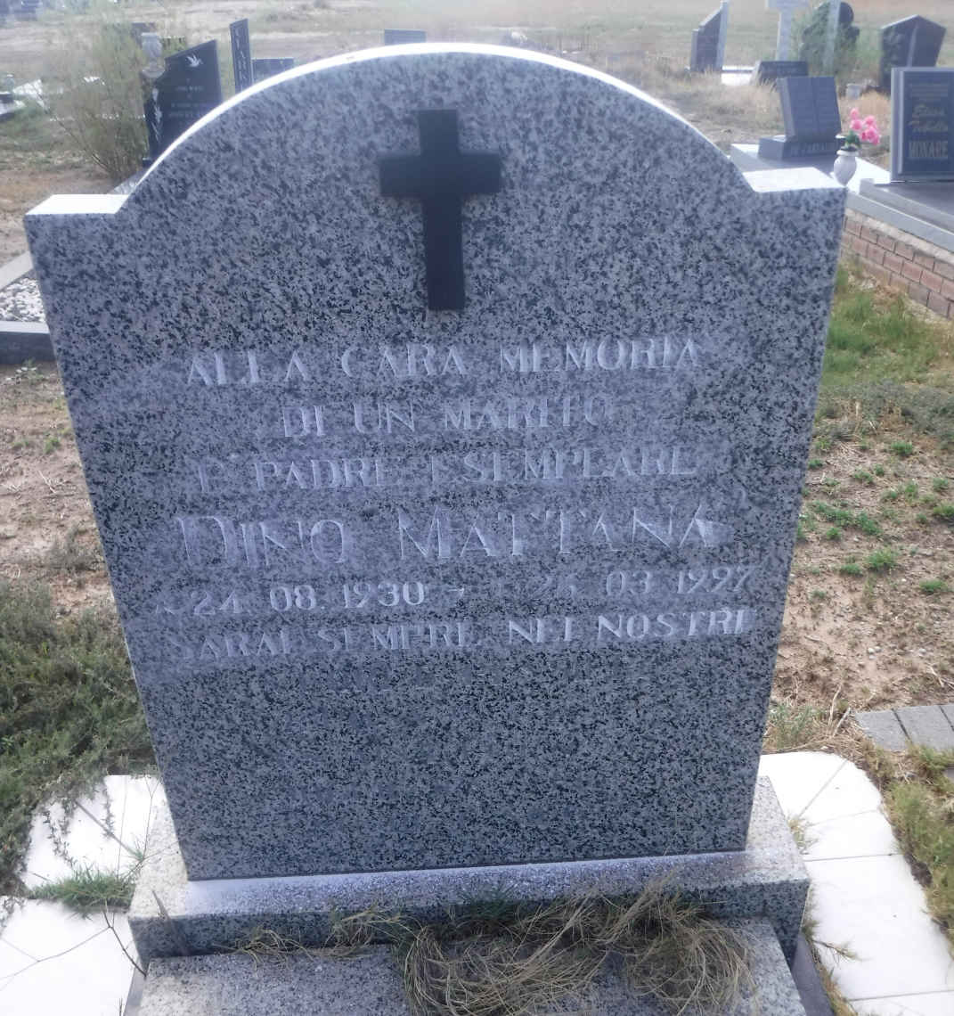 MATTANA Dino 1930-1997