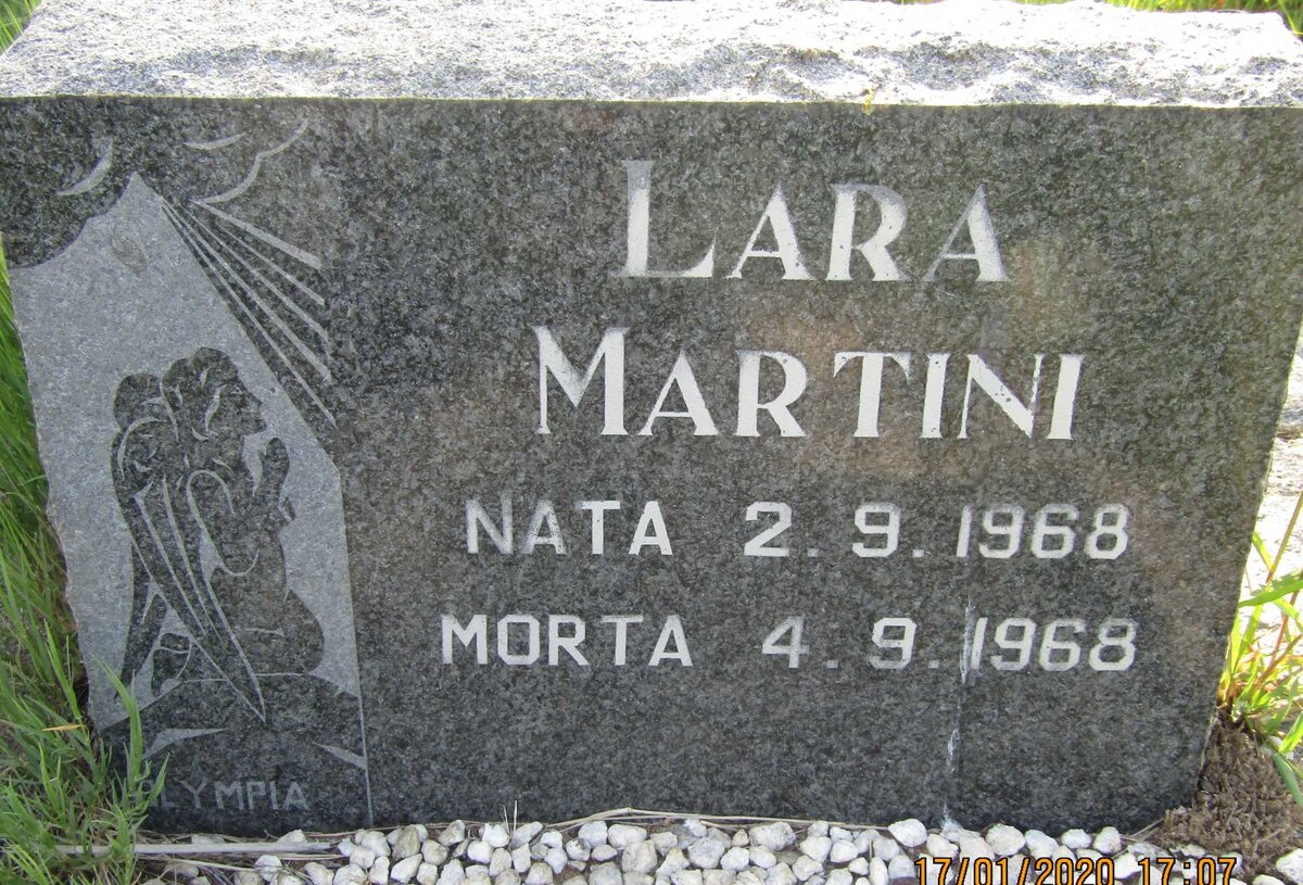 MARTINI Lara 1968-1968