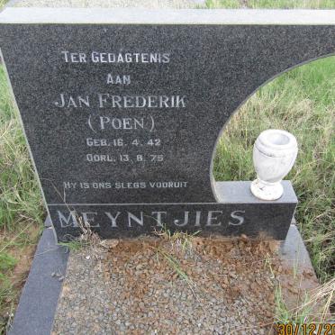 MEYNTJIES Jan Frederik 1942-1975