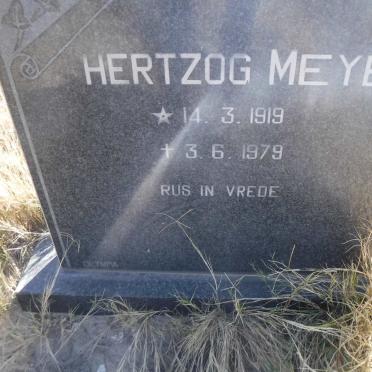 MEYER Hertzog 1919-1979
