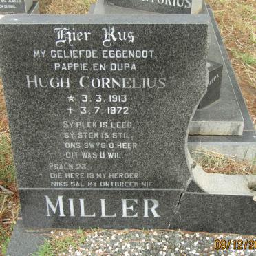 MILLER Hugh Cornelius 1913-1972