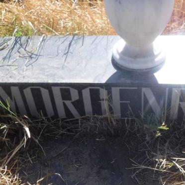 MORGENROOD John Edward William 1913-1986 &amp; Ellen Josina 1923-1999