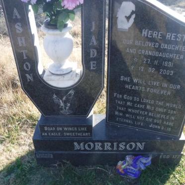 MORRISON Ashton Jade 1991-2003