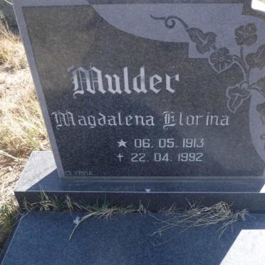 MULDER Magdalena Florina 1913-1992
